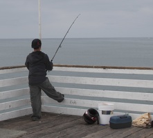 321-1076 Pacific Beach - Fishing on Crystal Pier